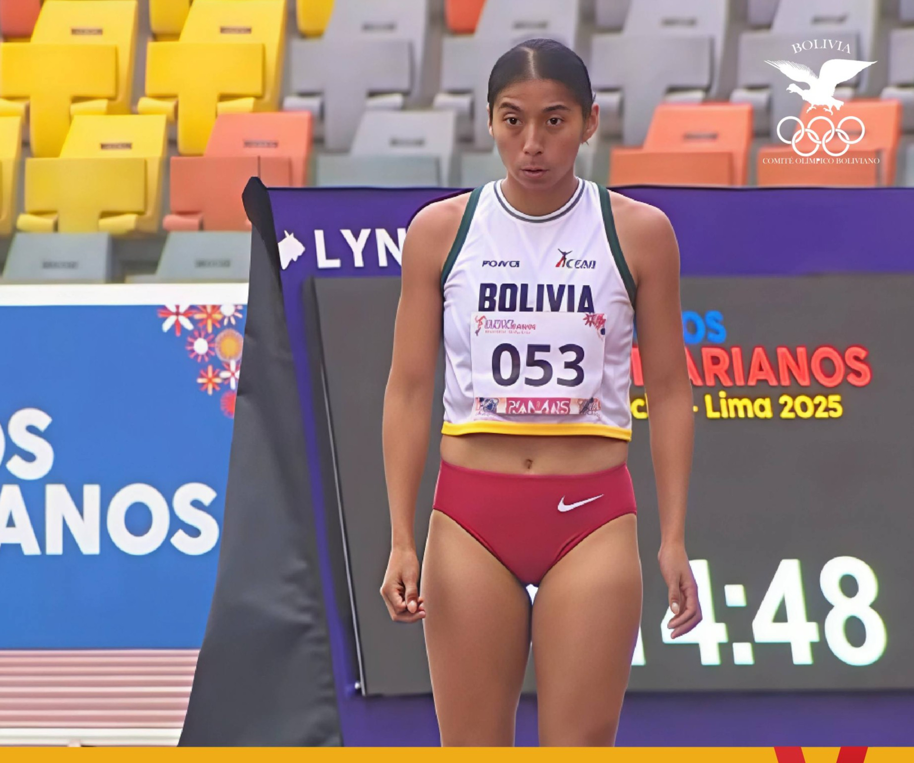 VALERIA QUISPE AL ORO SALTA HACIA LA GLORIA